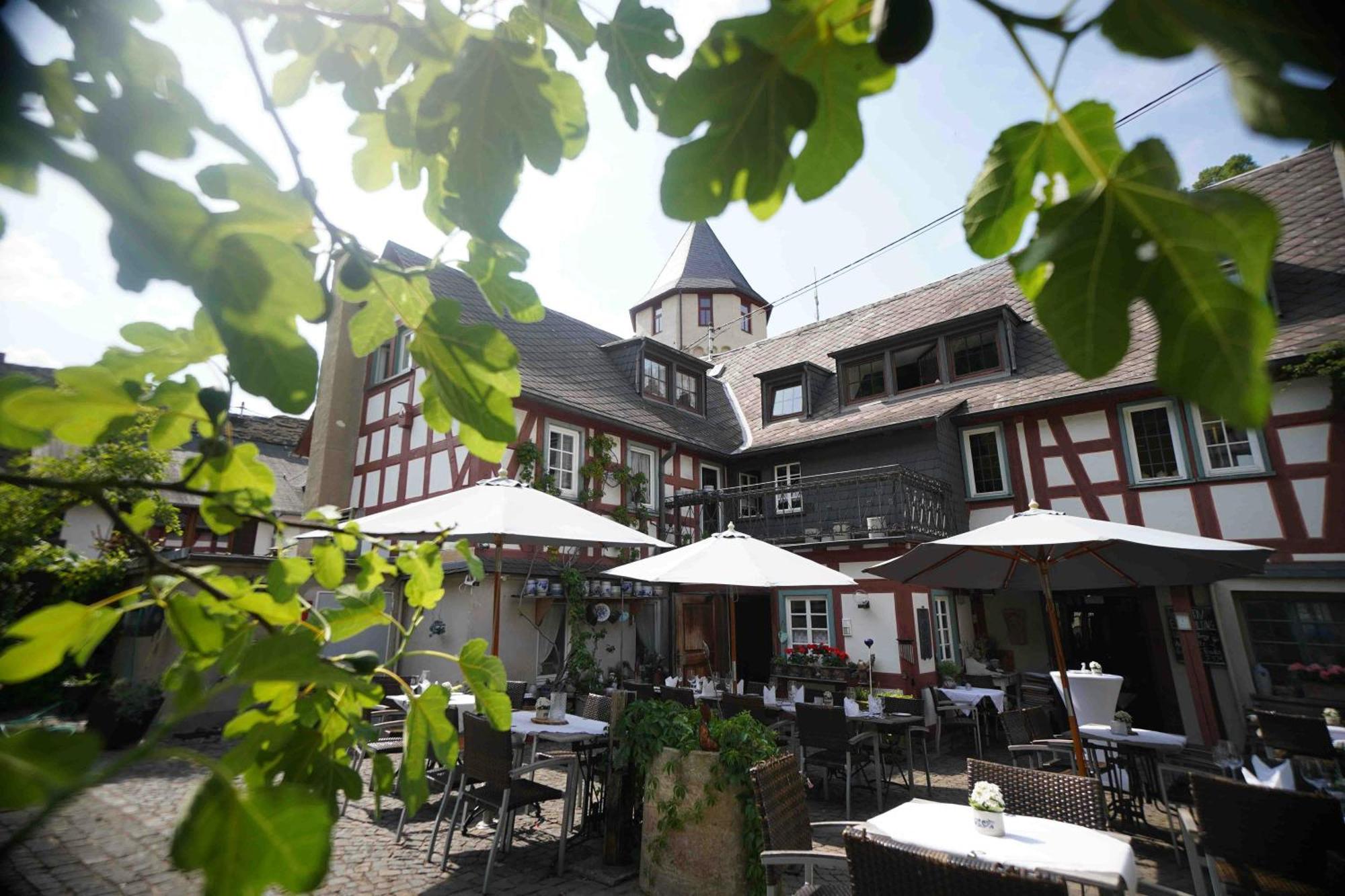 Landgasthof Zum Weissen Schwanen Braubach Eksteriør bilde